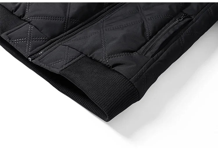 Prestige Quilted Jacket in Charcoal