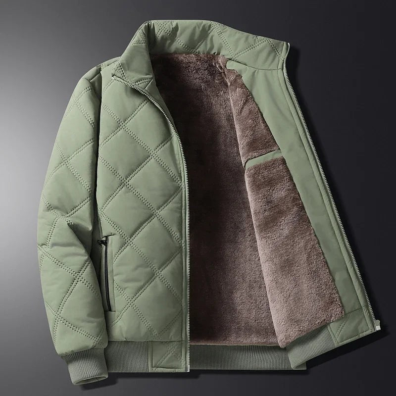 Prestige Quilted Jacket in Mint Green
