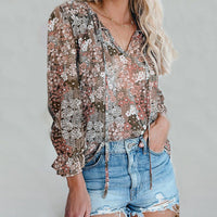 Priscilla Blouse in Kirschblute