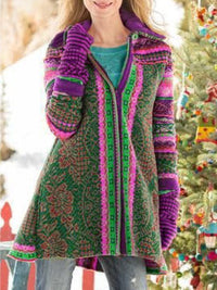 Priscilla Casual Coat with Fitted in Pink