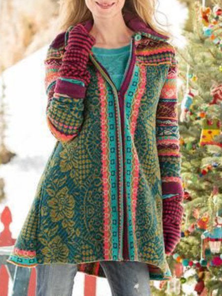 Priscilla Casual Coat with Fitted