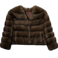 Priscilla Jacket in Kastanienbraun