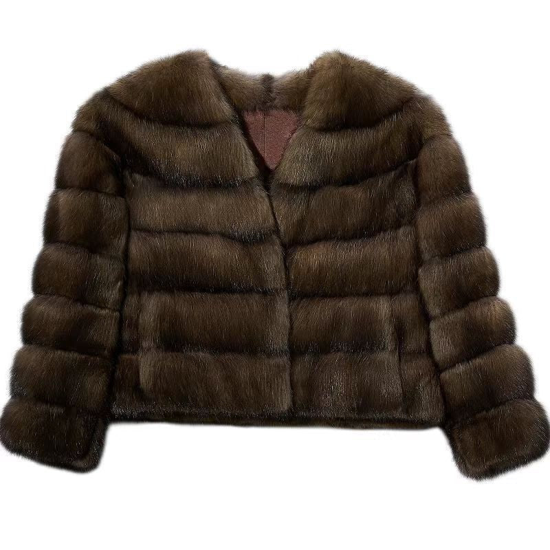 Priscilla Jacket in Kastanienbraun