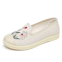 Priscilla Non-Slip Espadrilles in Beige