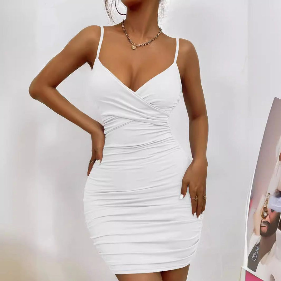 Priscilla Wrap Dress in Black