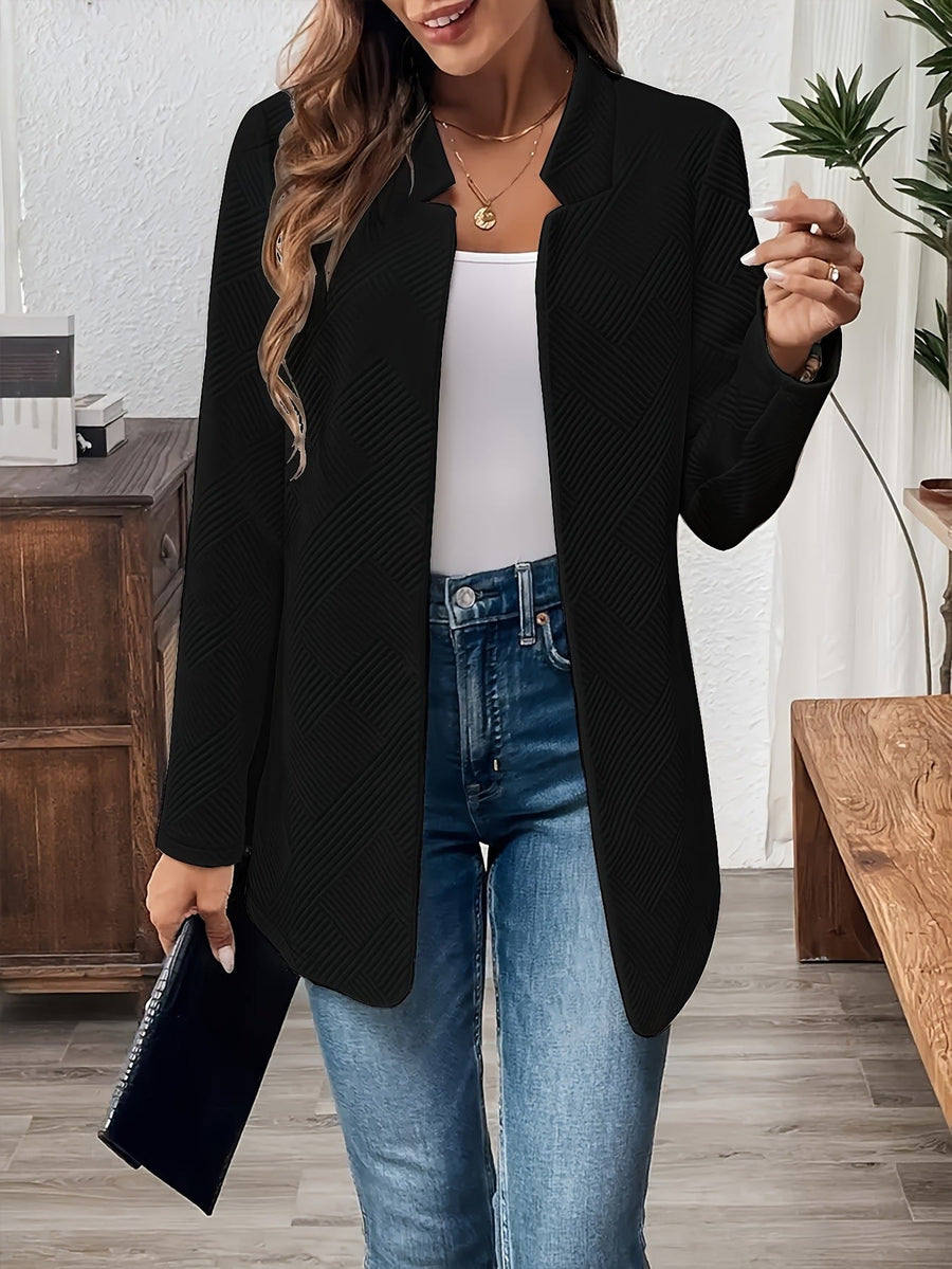 Priya Elegant Jacket in Black