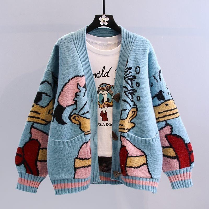Priya Knit Cardigan in Blue