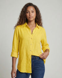 Priya Linen Blouse
