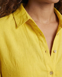 Priya Linen Blouse