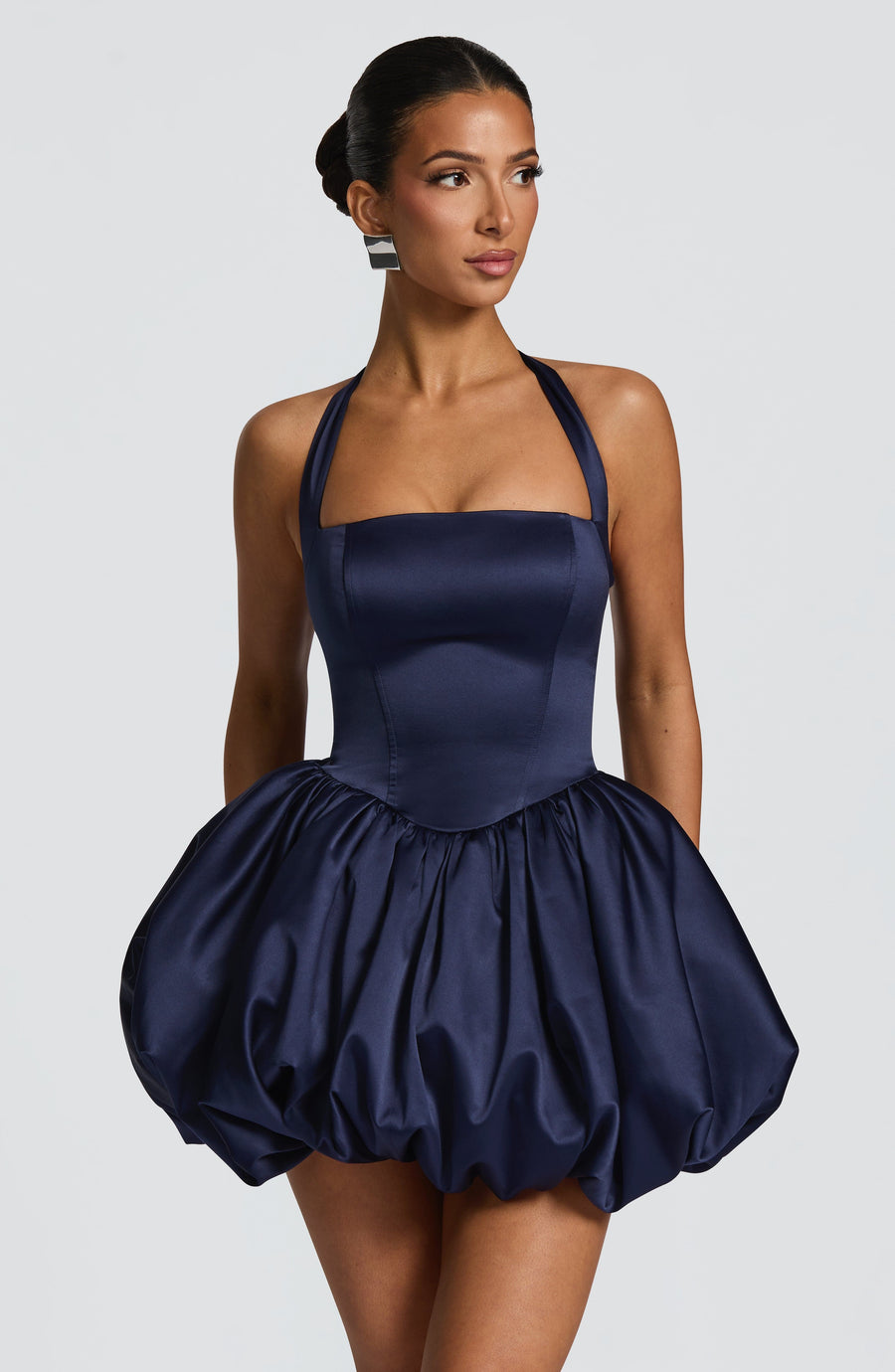 Shirley Mini Dress – Navy