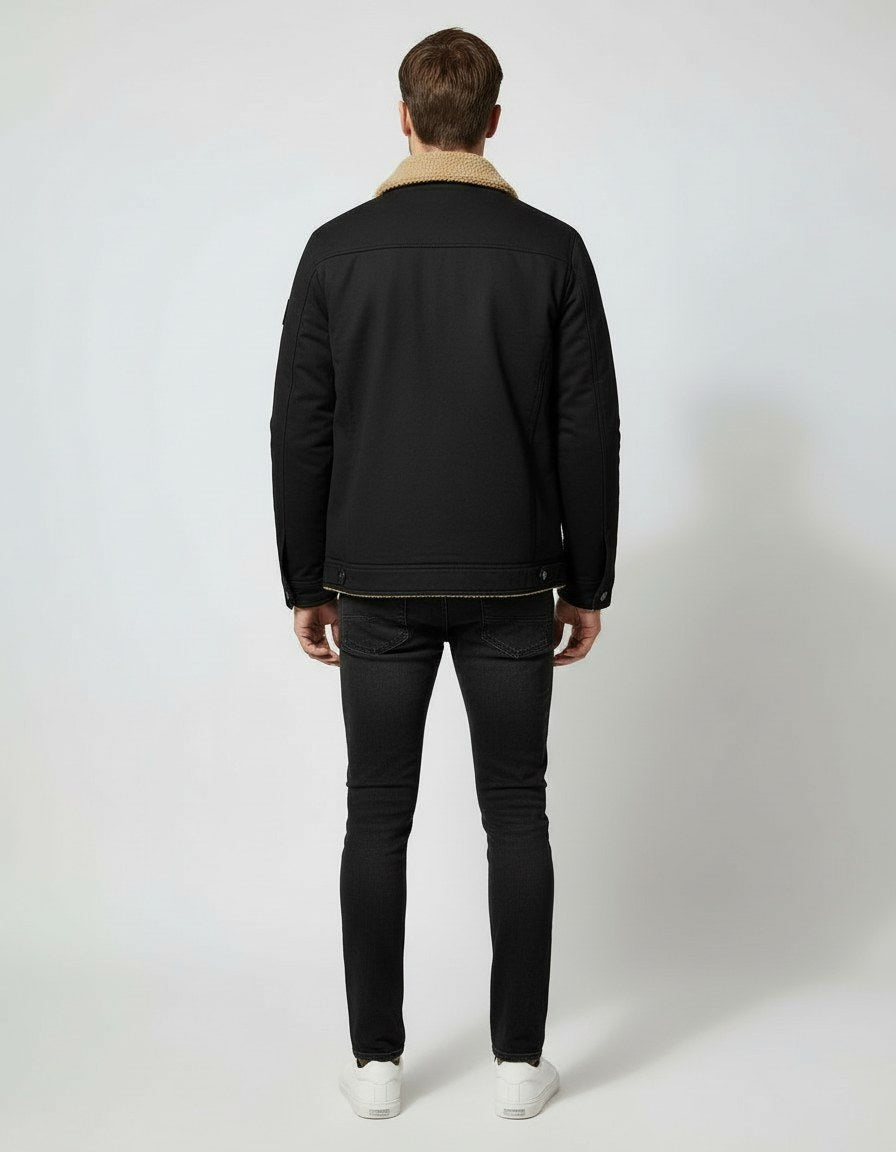 Quentin Lightweight Jacket in Black