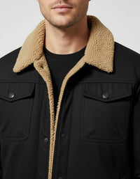 Quentin Lightweight Jacket in Black