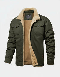 Quentin Lightweight Jacket in Green