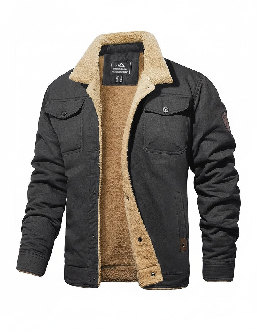 Quentin Lightweight Jacket in Grey