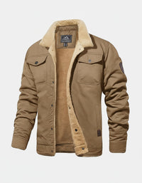Quentin Lightweight Jacket in Khaki