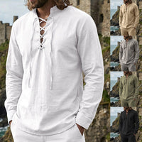Quentin Linen Shirt with Long Sleeve