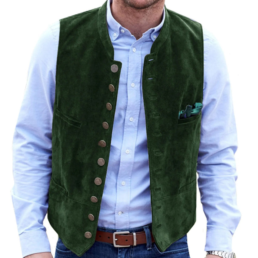 Quentin Velvet Vest