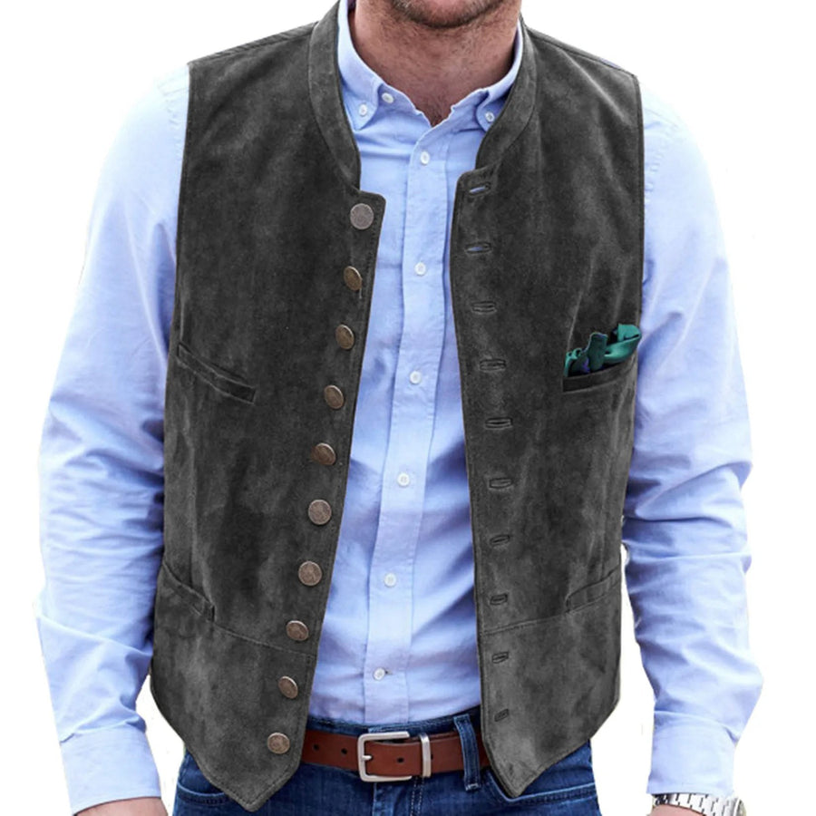 Quentin Velvet Vest