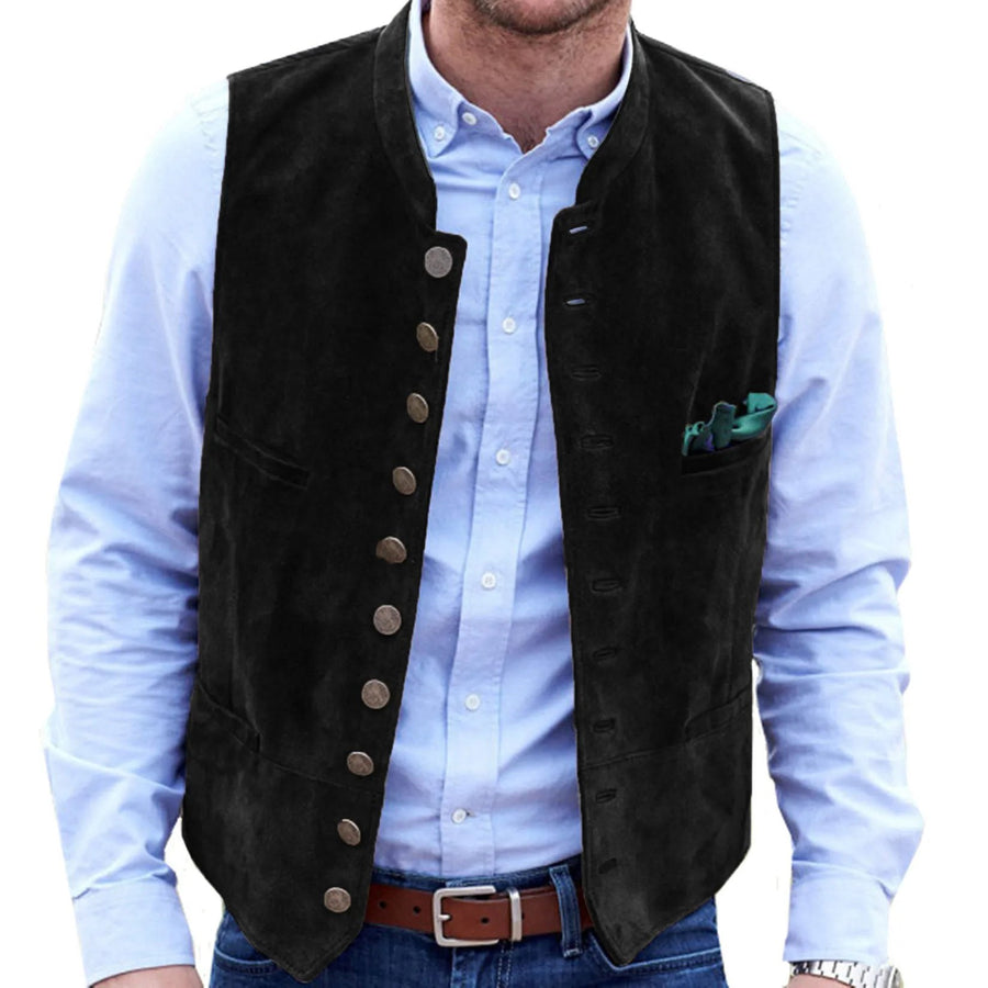 Quentin Velvet Vest