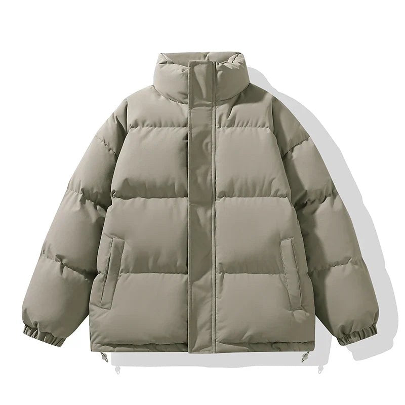 Quentin Warm Jacket in Grey Green