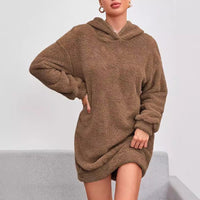Quinn Dress with Pockets and Hood