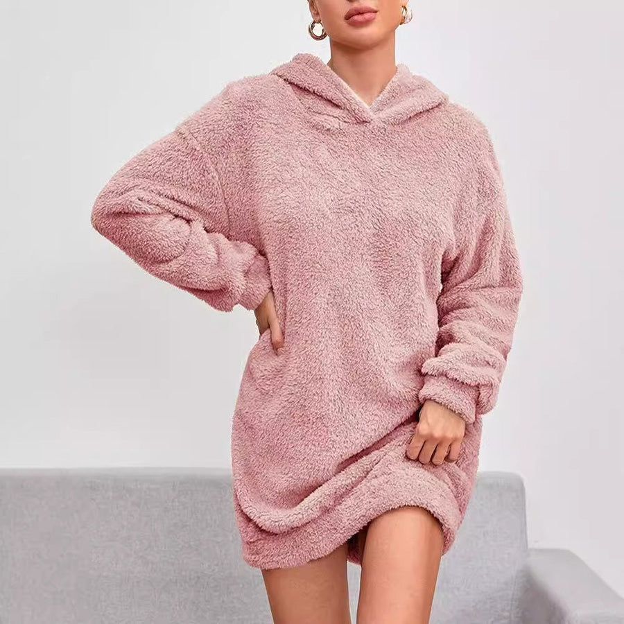 Quinn Dress with Pockets and Hood