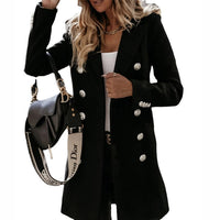 Quinn Elegant Coat with Fitted