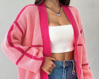 Quinn Knit Cardigan in Pink