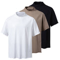 Quinn Shirt with Stand Collar and Short Sleeve