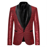 Quinten Blazer in Red