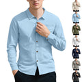 Quinten Casual Shirt with Long Sleeve and Chest Pocket