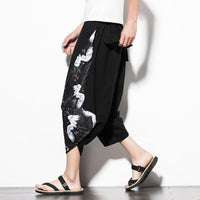 Quinten Linen Trousers in Crane