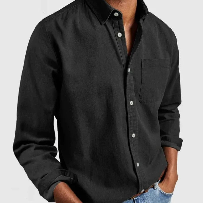 Quinten Shirt in Black