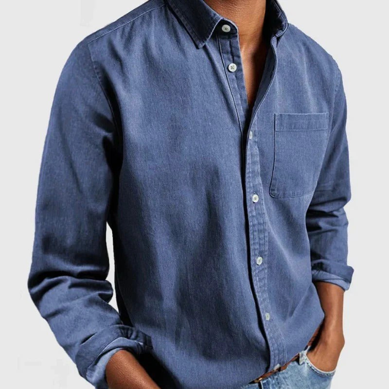 Quinten Shirt in Sky Blue