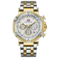 Quinten Watch in Silber/Gold