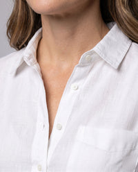 Rachel Lightweight Linen Blouse