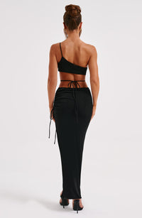 Pearl Maxi Dress - Black