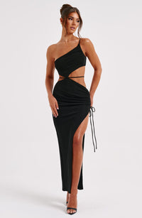 Pearl Maxi Dress - Black