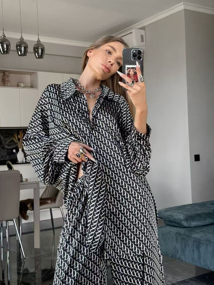 Rae Casual Blouse in Black