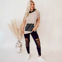 Rae Casual Hoodie with Pockets and Hood in Pink