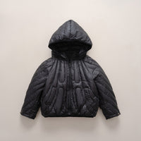 Rae Jacket with Hood in Black