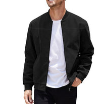 Rafael Jacket with Zip Front in Black