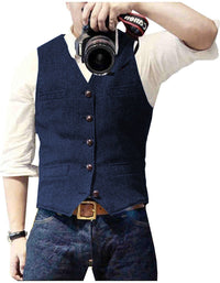 Rafael Vest in Blue