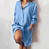 Rafaela Dress in Blauw