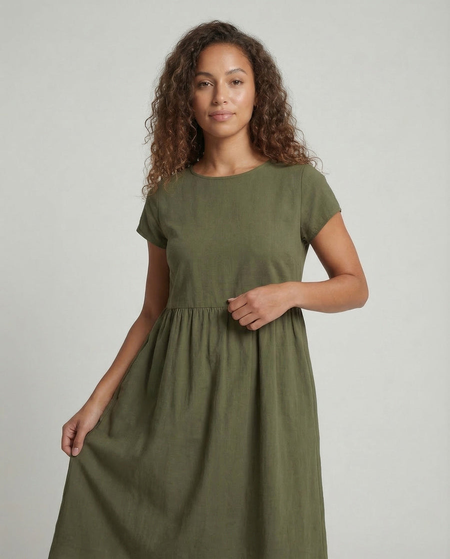 Rafaela Midi Dress with Pockets