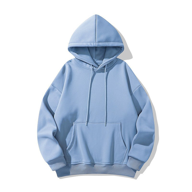 Rafaela Relaxed Hoodie with Hood in Light Blue