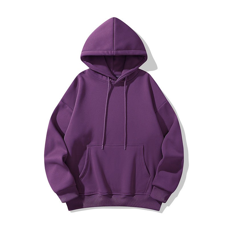 Rafaela Relaxed Hoodie with Hood in Purple