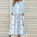 Rainne Women's Floral Print Midi Dress with Jacket Set