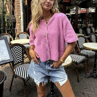 Ramona Casual Blouse with Short Sleeve
