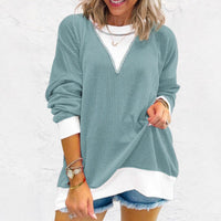 Ramona Casual Sweater with V-Neck
